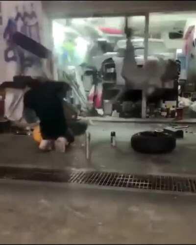 Guess what they broke.