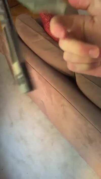 Did my first bite handle quintuple scissor!