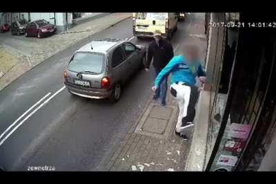 Vandal gets what he deserves