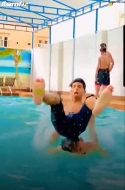 He almost killed his father geez