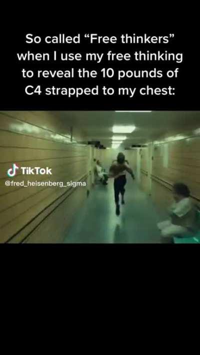 So called free thinkers...