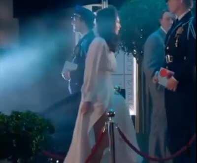 She has the best legs in the game