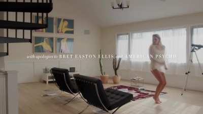 Margot dancing during the credits of a Vogue video (May 2016)