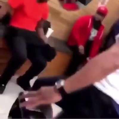 Wtf he getting a haircut for