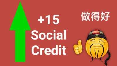 BASED AS FUCK!! +99999 SOCIAL CREDIT