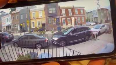 Streets ain’t safe if you can just stay up out em this happen in Philly today