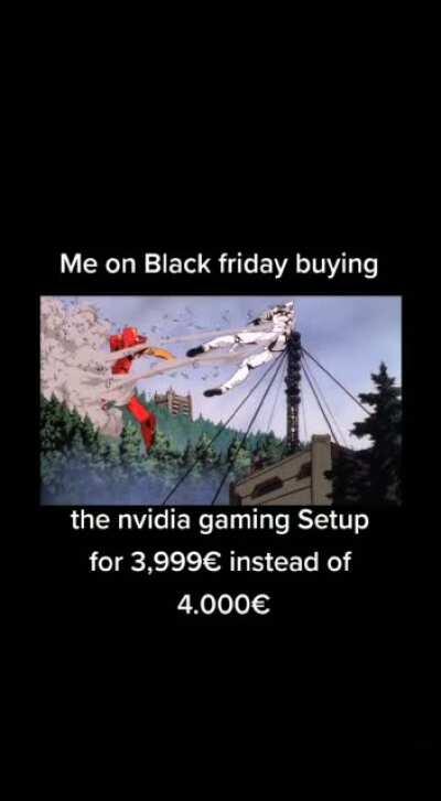 Black friday be like