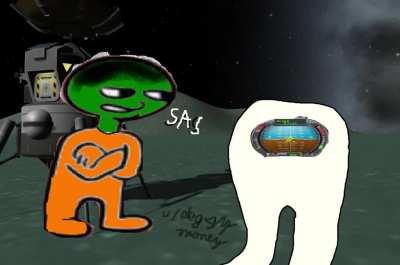 When the kerbals are SAS