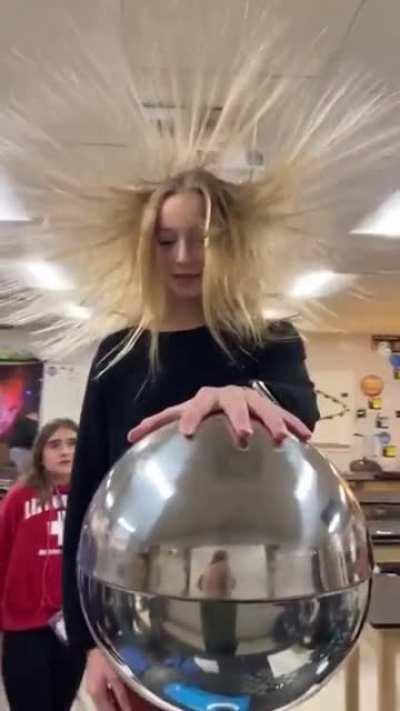 Having fun with science.