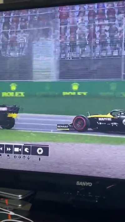 ricciardo asserting his dominance as usual