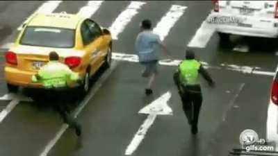 Thief gets what he deserves