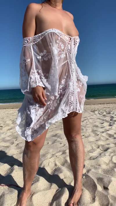 That's how beach days should be
