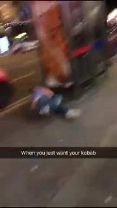 She really wants a Kebab