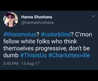 Even more blatant racism.