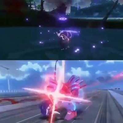 I love the similarities between their pattern of attacks