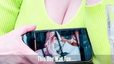 At my favorite cafe plus my favorite video