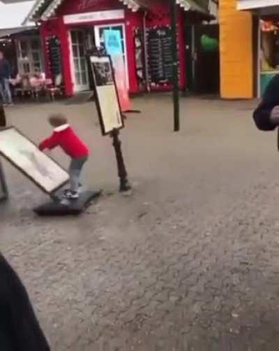 To fight the sign | in Denmark