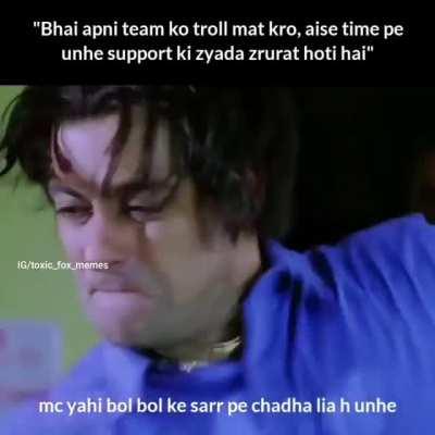 T: bro please support the team, they need us the most in times like these