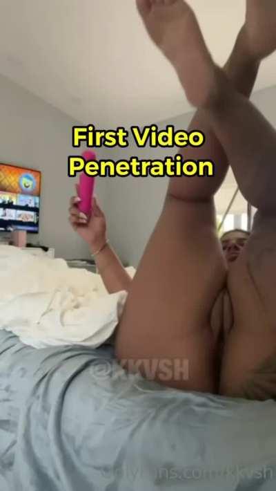 KKV$H Crazyy dildo Penetration Link In Comment👇
