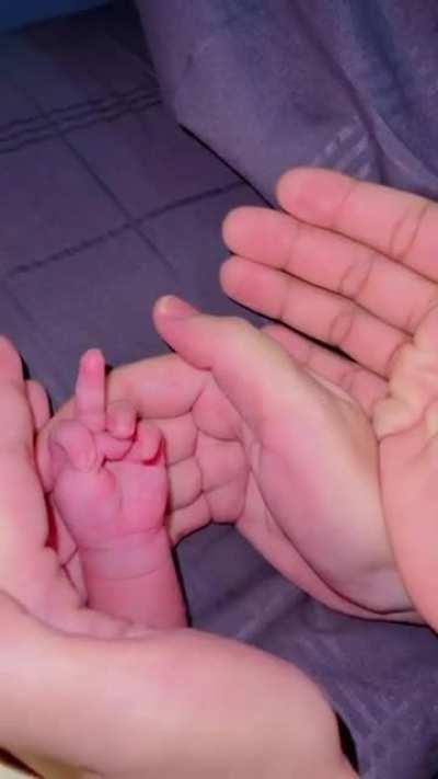 Unveiling daddy's little princess