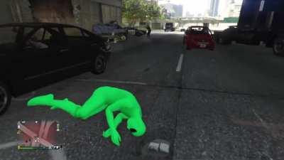 I just wanted to get back on to my bike…