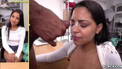 Working hard but seems to dislike the reward