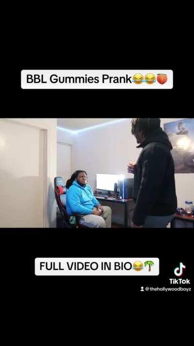 He Gave His Brother BBL Gummies🤣🤣🍑WTF