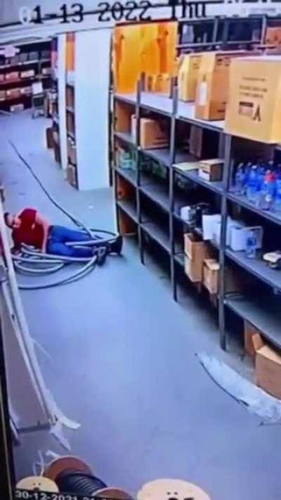 Something touched me