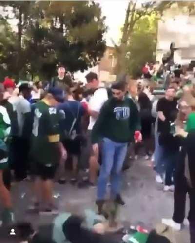 HMC. This guy has no mercy, Sweep the LEG!