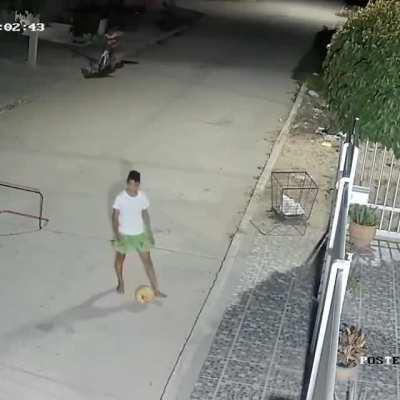 I think there is something wrong with that kid...