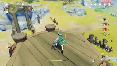 So i wanted to do the 5s plundge Attack Achievement and felt a bit mocked q.q