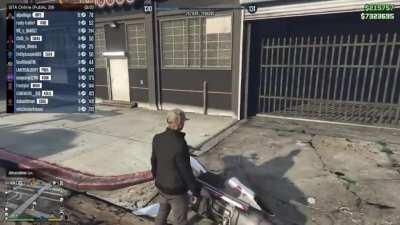 My games been so glitchy lately. Guy turns into coffee today. Shits weird