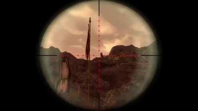 I got so sick of talking to Lanius for my 30th playthrough. So I headshot him and he had a air seizure.