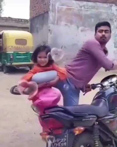 Love her face at the end