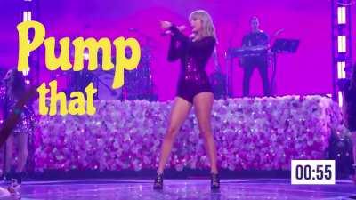 Taylor's Amazon Prime Thighs - worshiper's edit