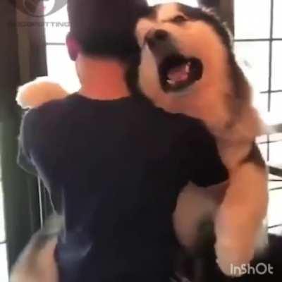 You're never too big for a hug