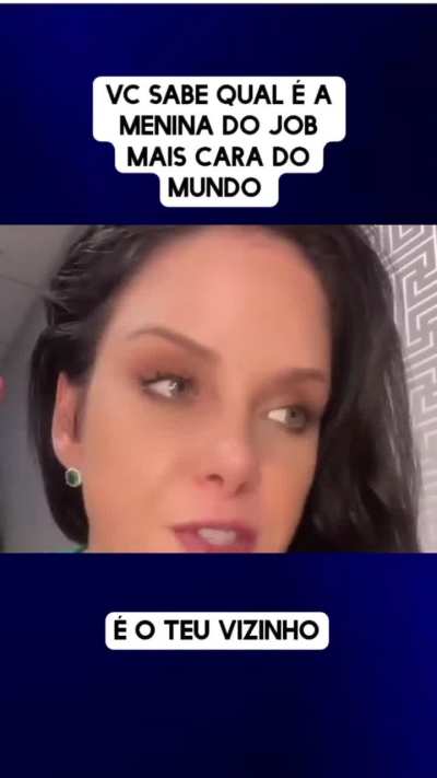 A menina do Job + cara