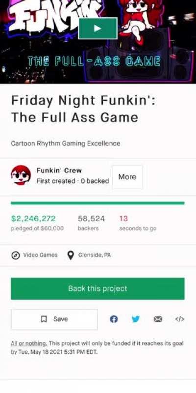 The Final Moments of the Kickstarter...