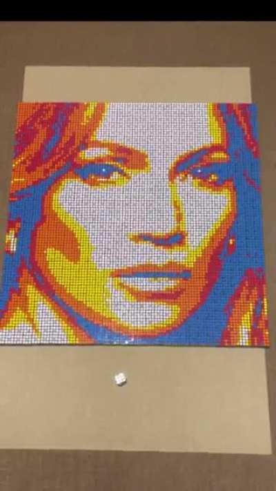 Jlo, 1000 Rubik’s cubes, me, 2021