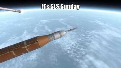 Enough starship Saturday, It's SLS Sunday
