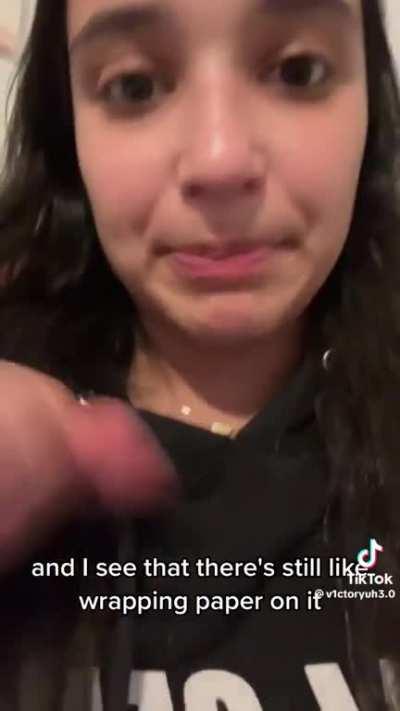 The fridge fought back