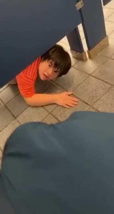 School restrooms are crazy