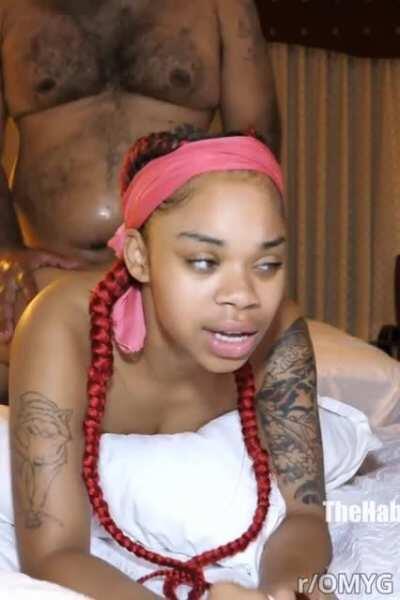 Pounded by fat old arab