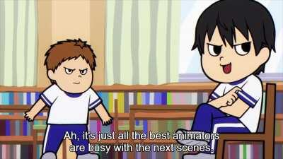 [Clip] When the good animators are busy [Oresuki]