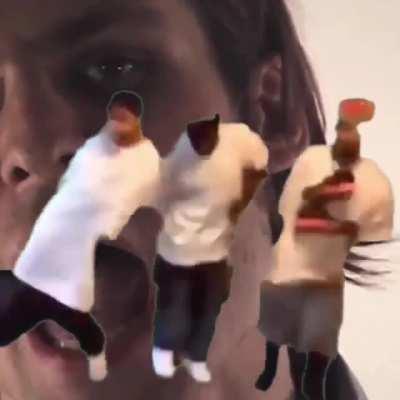 listening to maniac like