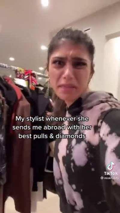 Mia Khalifa does impression of Teresa Mannion