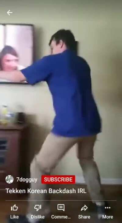 Korean Backdash IRL