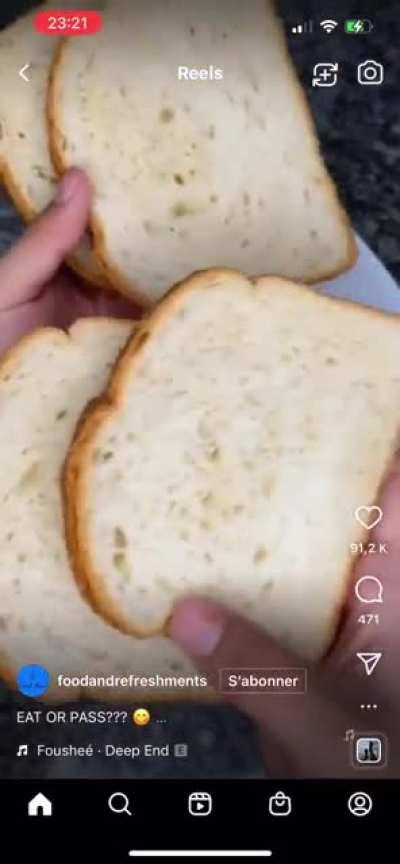 French toast pizza tower