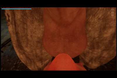 Futa demon meets her in Purgatory where must 