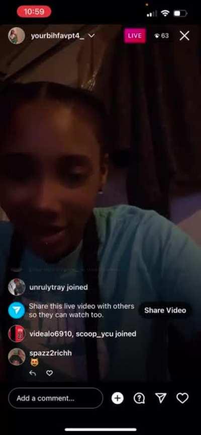 It ain’t much but that’s all she showed (mouth wet Asf tho)